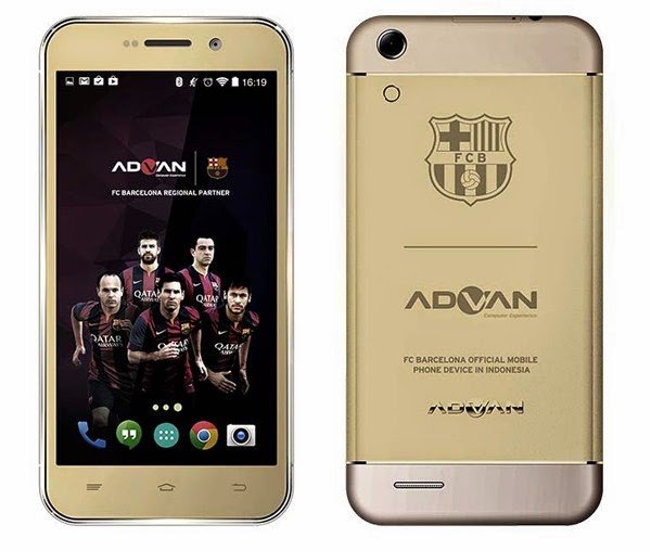 Harga dan Spesifikasi Advan Barca 5 S5Q Terbaru