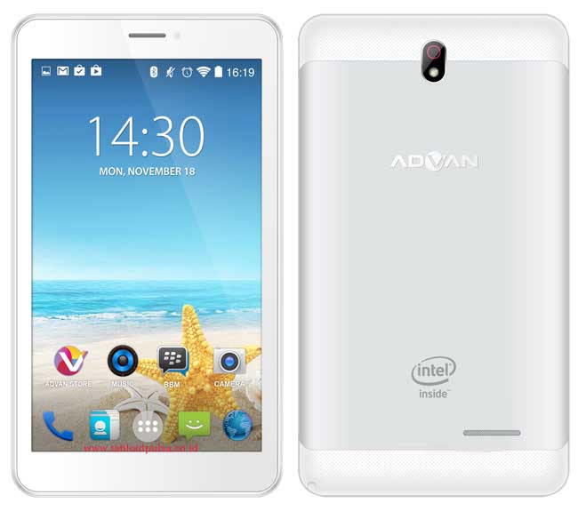 Harga Tablet Advan X7, Android Intel Atom Terbaru