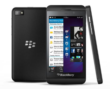 Spesifikasi dan Harga Blackberry Z10 terupdate