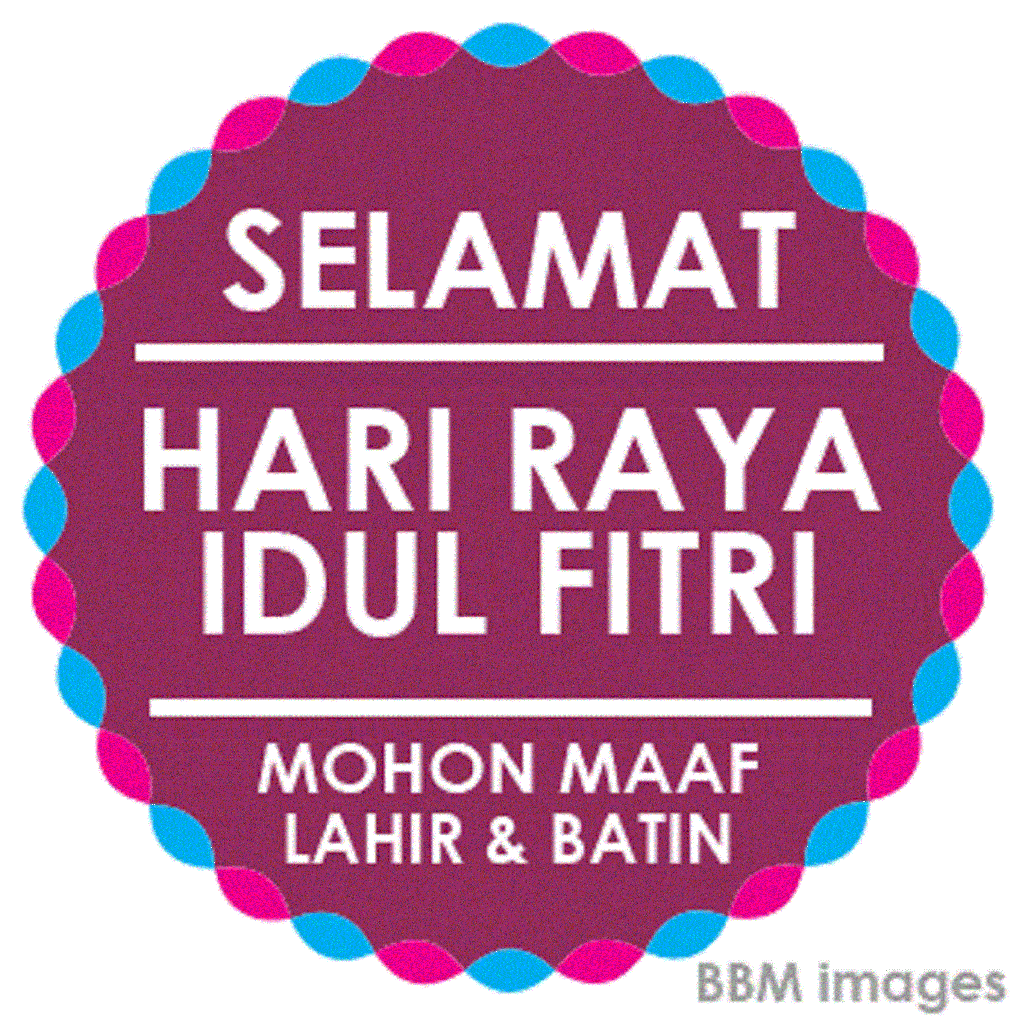 Gambar DP BBM Ucapan Selamat Hari Raya Idul Fitri 1440 H 