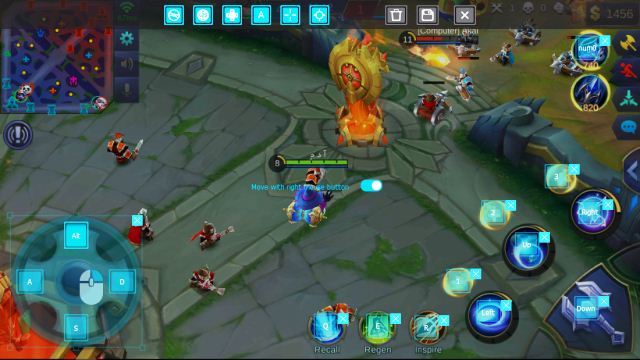 Cara Setting Keyboard Control Mobile Legends di Nox PC