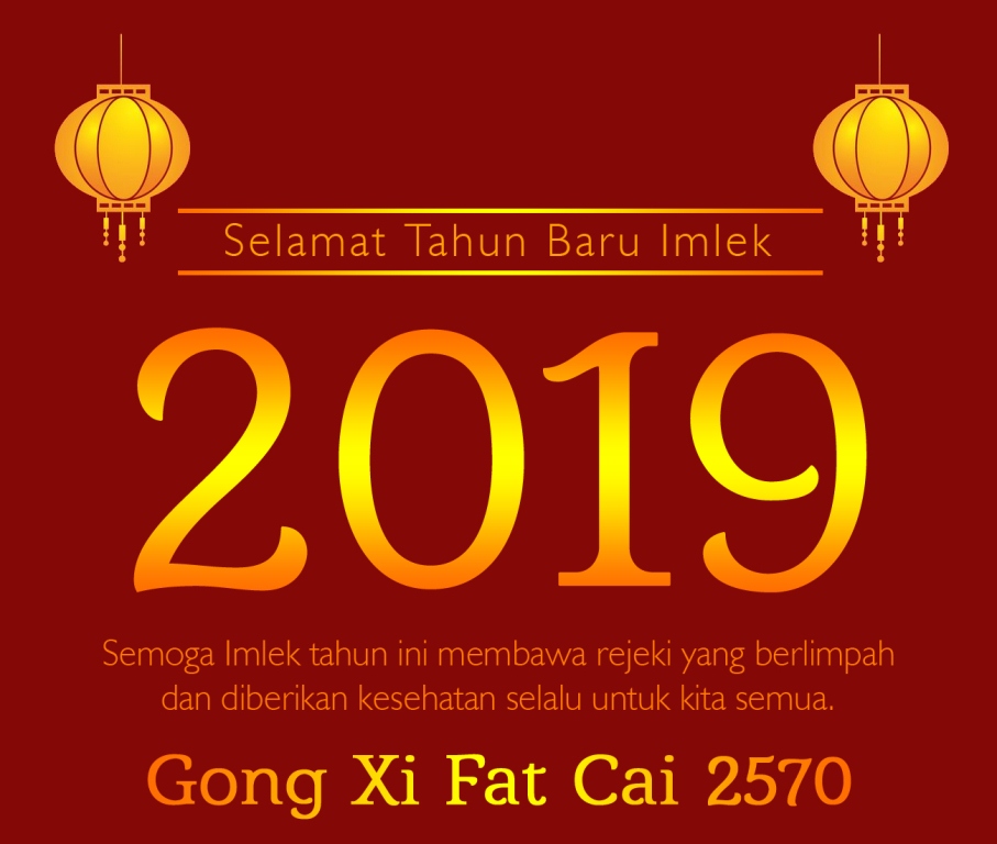 Gambar Ucapan Selamat Tahun Baru Imlek 2019 Shio Babi