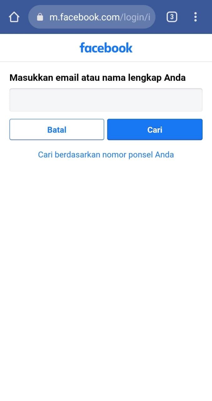 Cara Masuk Facebook Lupa Kata Sandi dengan Email Terkait