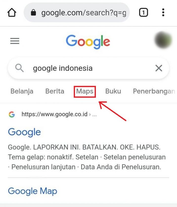 Cara Menggunakan Google Street View dari Pencarian Google