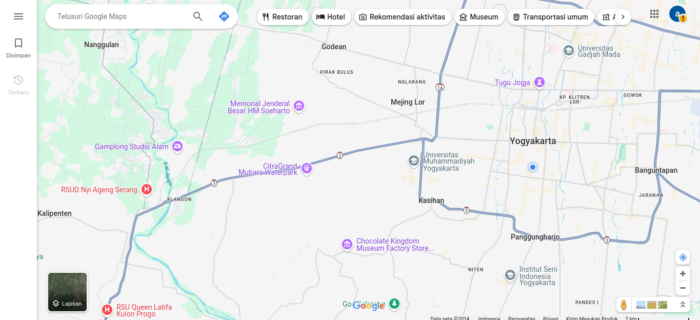 cara hapus alamat di maps