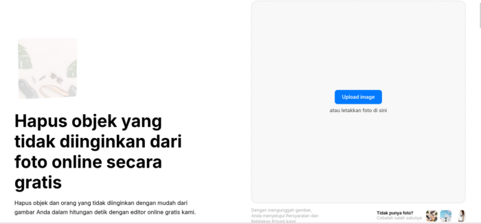 Rekomendasi Website Hapus Objek Foto